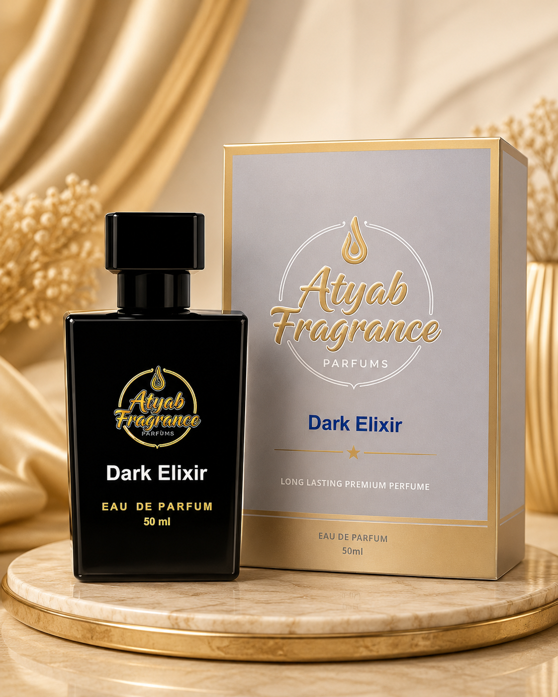 ATYAB Fragrance Dark Elixir Eau De Parfum (50ml)